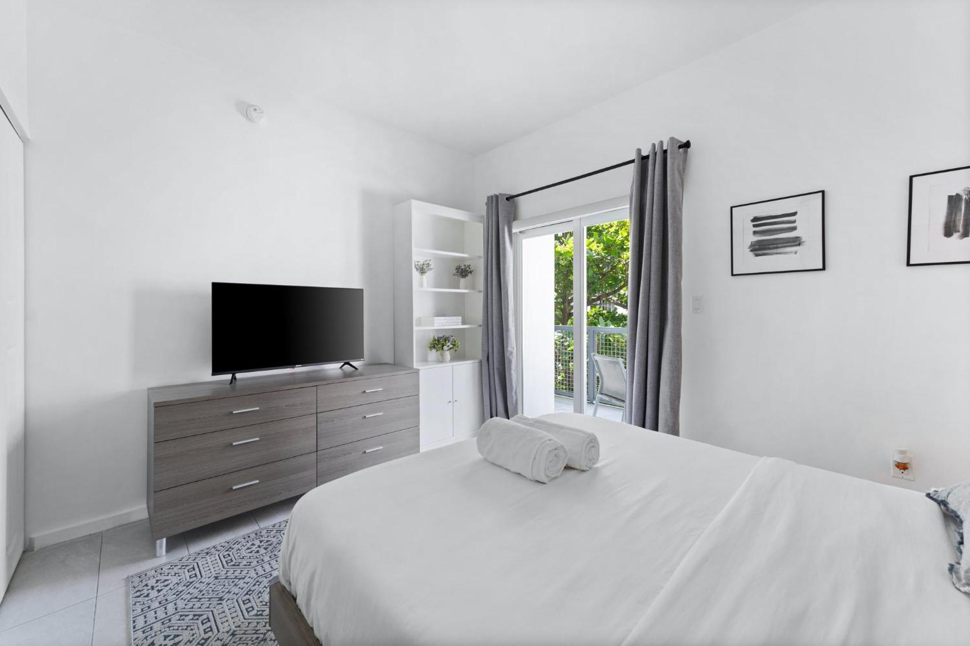 Modern Apartment In Edgewater Miami Ruang foto