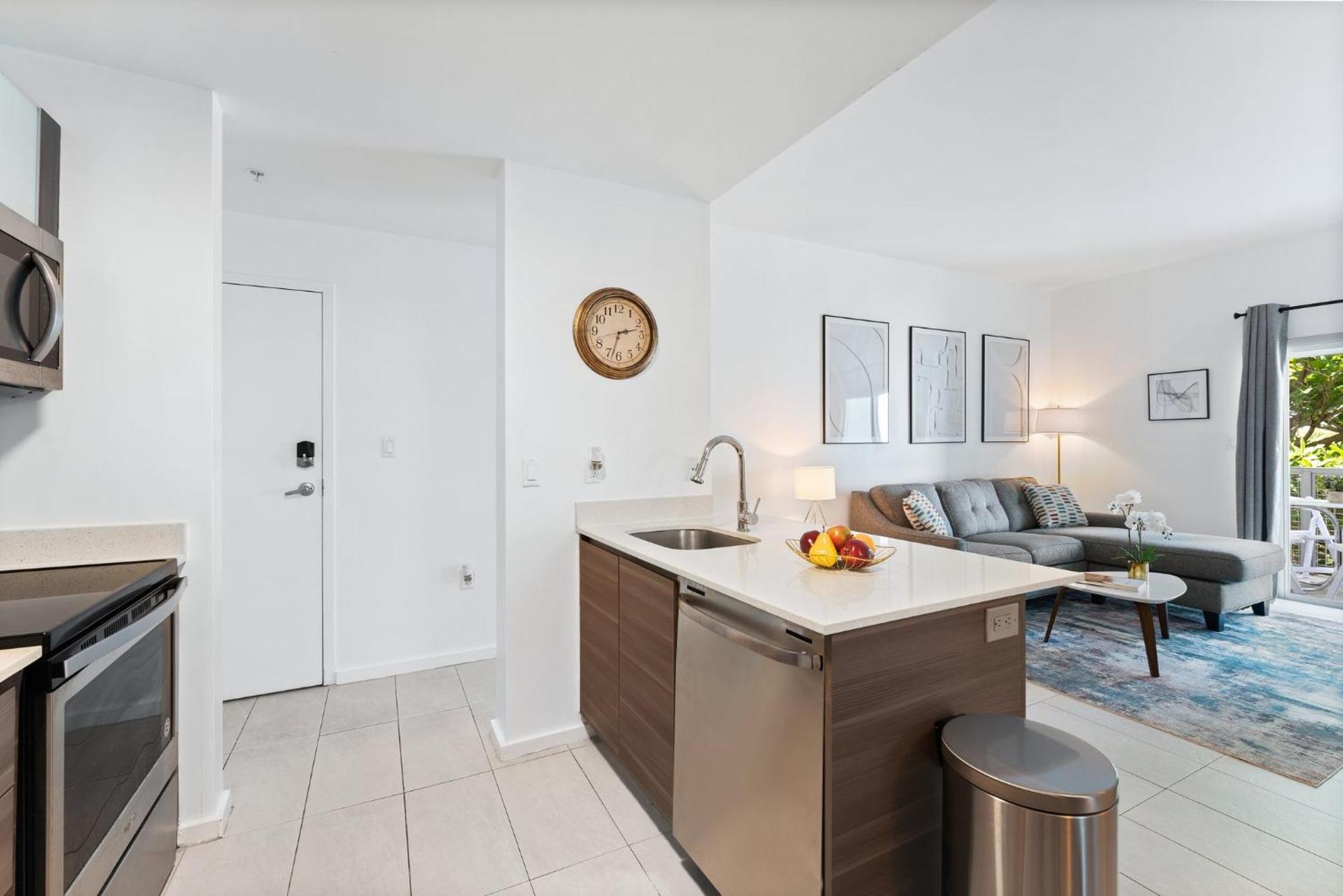 Modern Apartment In Edgewater Miami Ruang foto