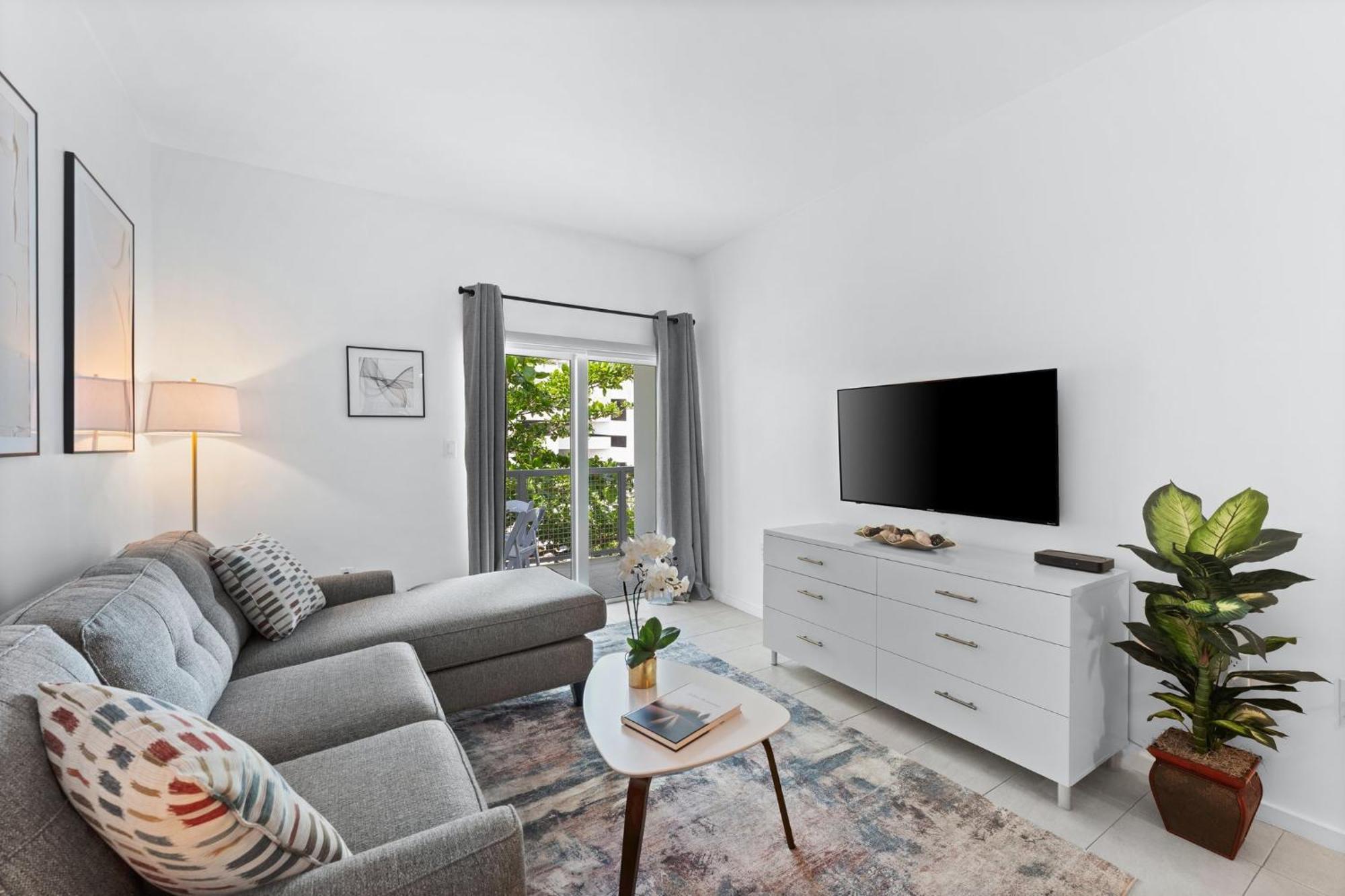 Modern Apartment In Edgewater Miami Ruang foto