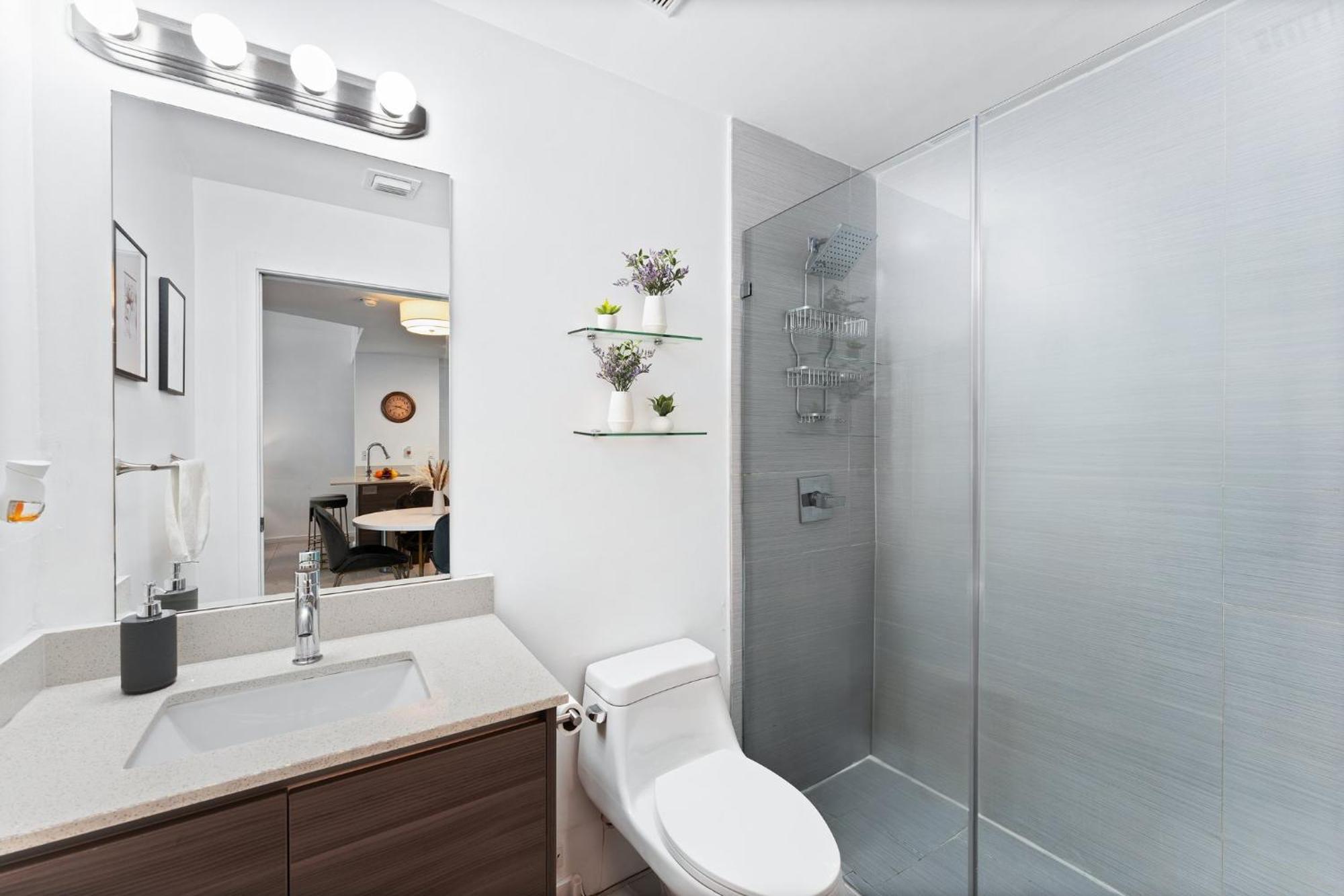 Modern Apartment In Edgewater Miami Ruang foto